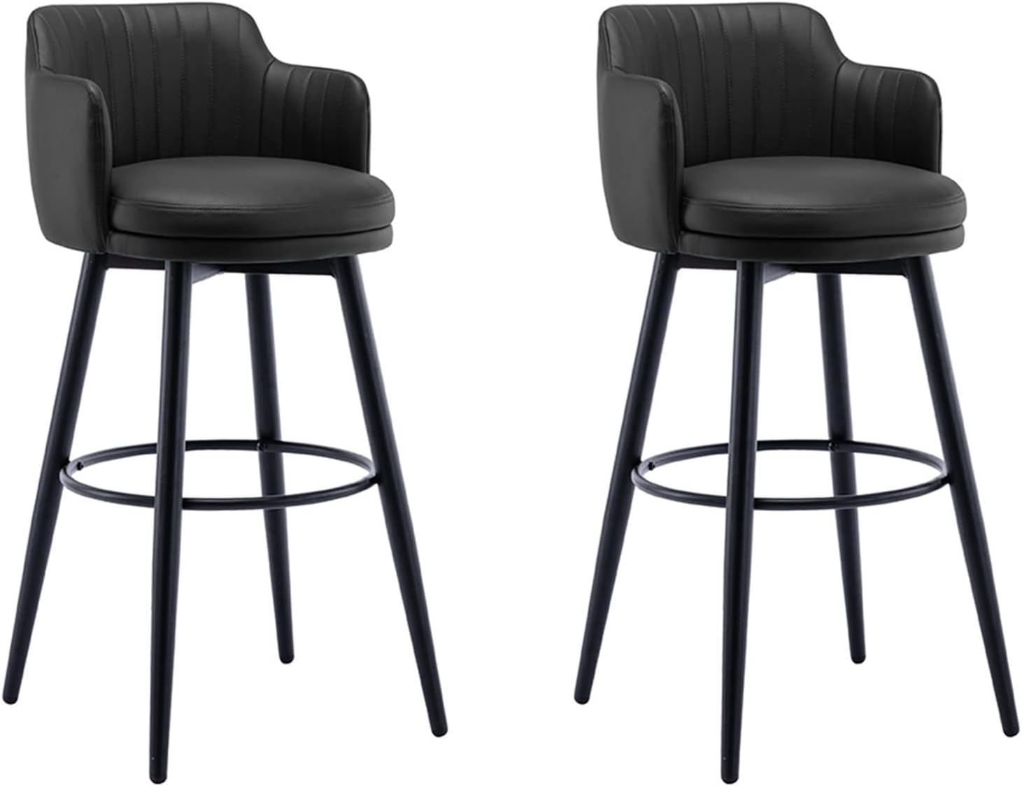 Our Take on Stylish & Sturdy Swivel ⁤Barstools with Nappa Leather