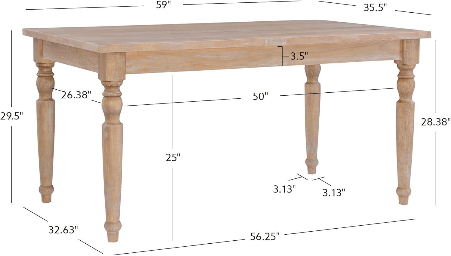 Our Take on the Linon Dining Table Brown: Stylish⁤ & Spacious Seating