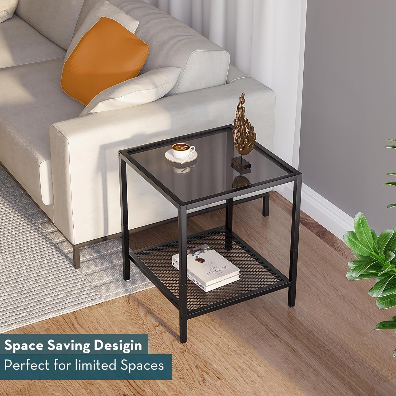 Our Honest Take on the SAYGOER‌ Gray Side & Coffee Tables