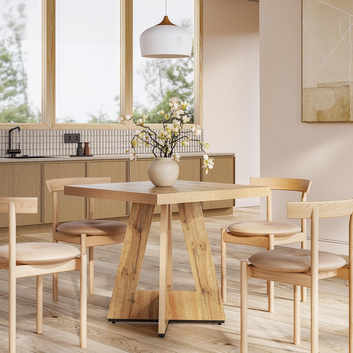 Our‍ Honest Review of LITTLE TREE's Cozy Farmhouse square ⁤Table