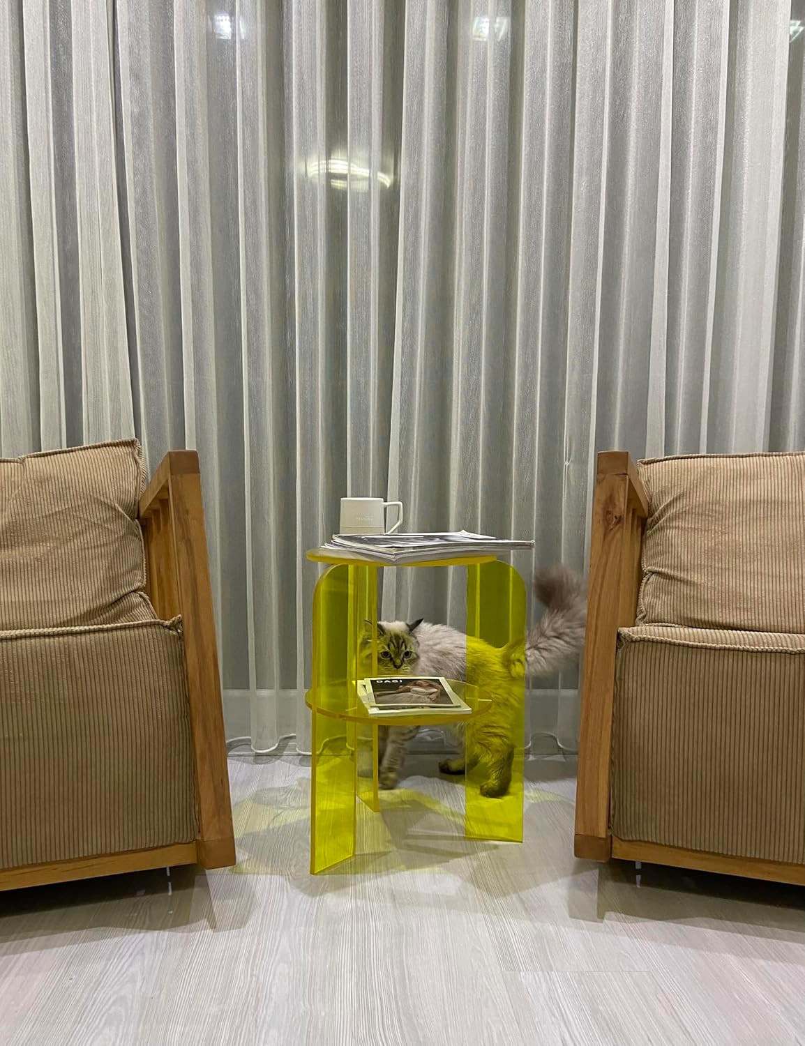 Why We Love Our Handmade Acrylic Coffee Table's⁣ Sleek Style