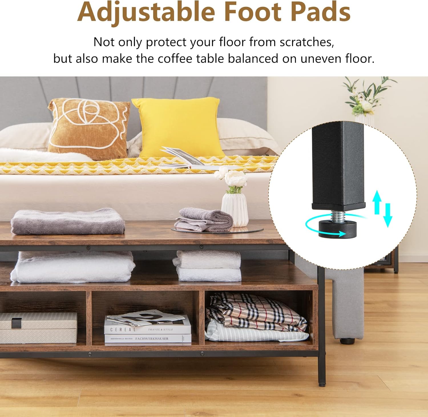 How We⁣ Found COSTWAY's Industrial Coffee Table Perfectly ⁢Practical