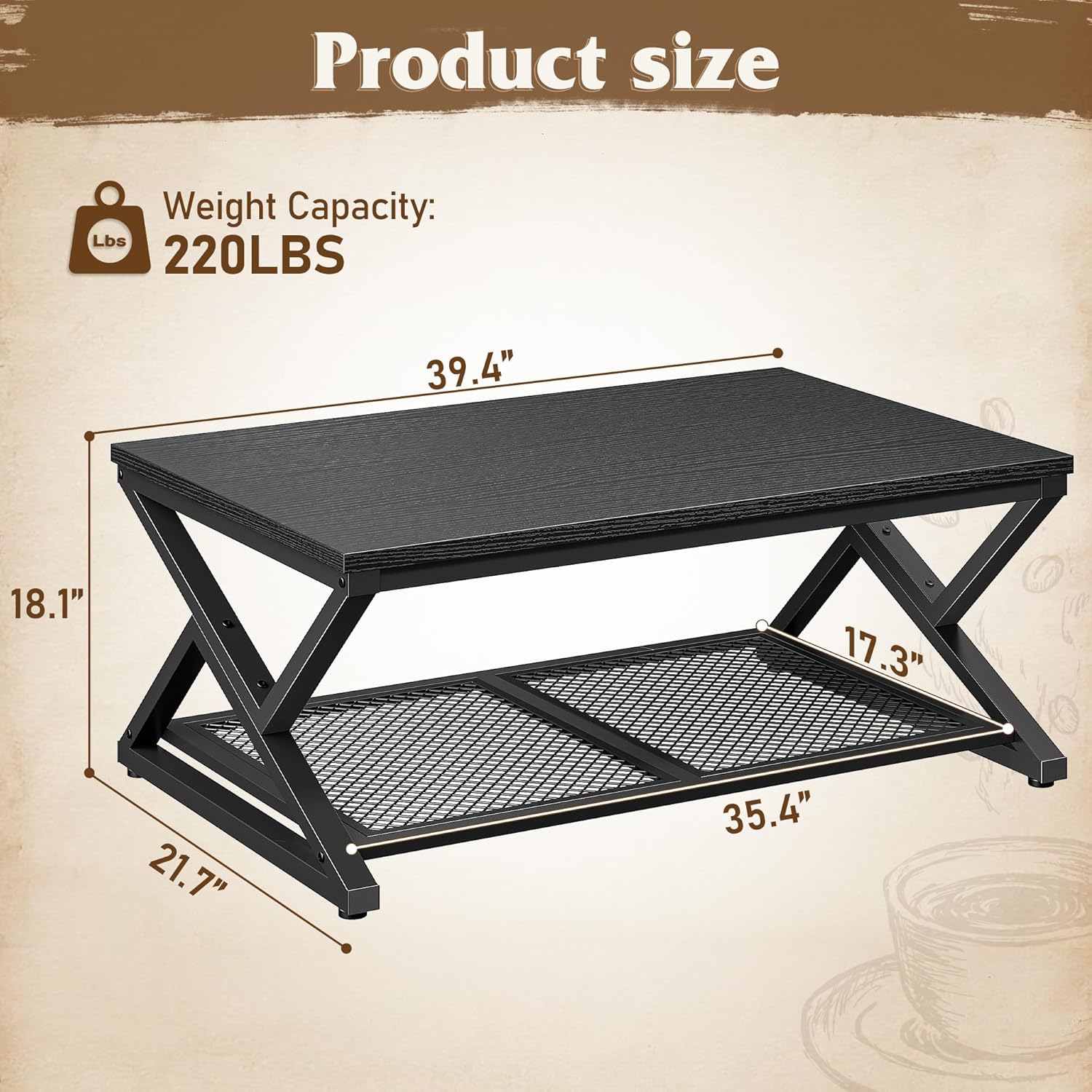 How We Organized Our Space with EnHomee's Stylish Coffee​ Table