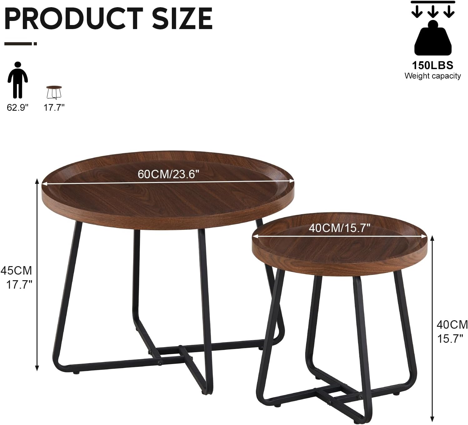 How We Made the Most of Our⁣ space with CLIPOP's Round Coffee⁣ Tables