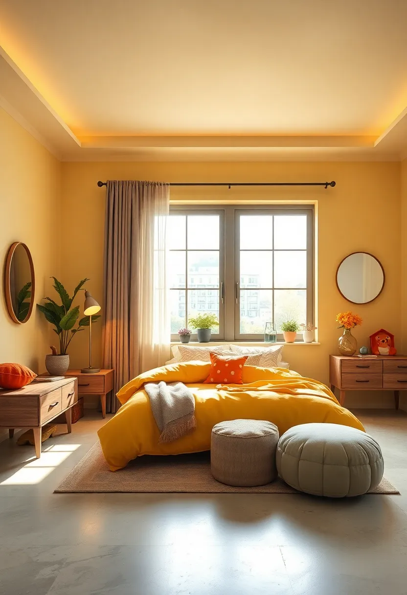 Lemon Chiffon: Bright yet soft, illuminating⁢ the room ⁢with​ gentle positivity