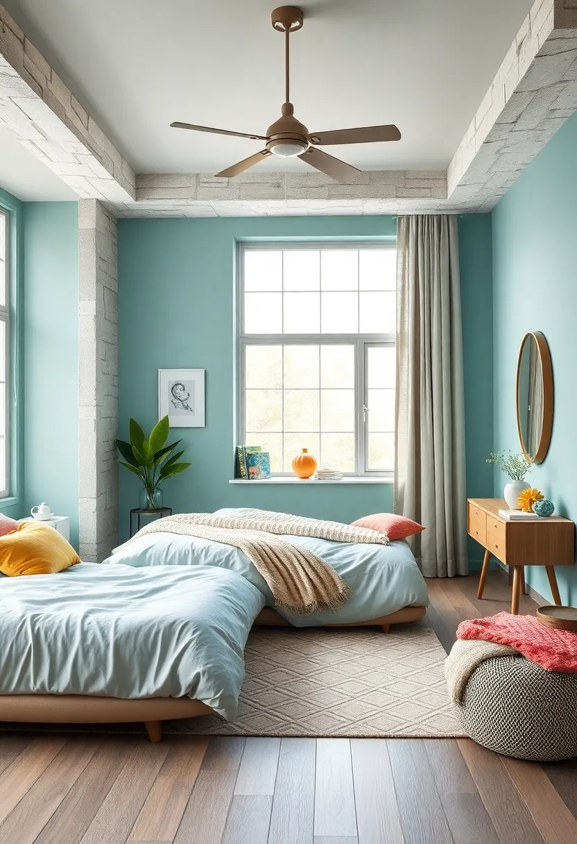 Light Aqua: Inspires creativity with its soothing oceanic vibes