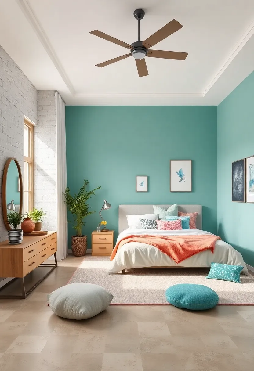 Pale Turquoise: Combines refreshing coolness with calm energy to invigorate little minds