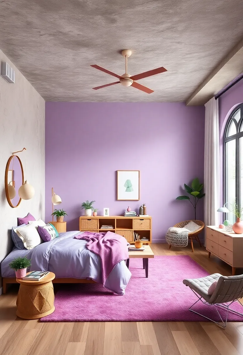 Pastel Lavender: Balances creativity ⁤with‍ calmness, perfect ‍for winding down