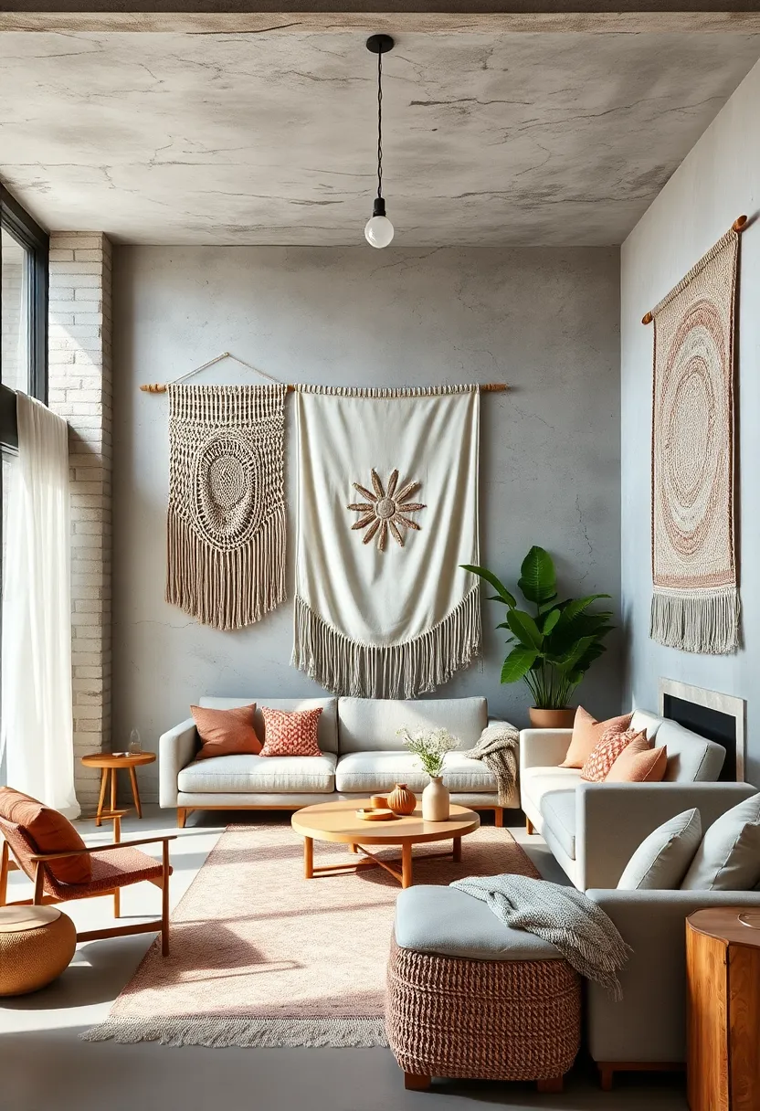 Layer Textured Macramé Wall Hangings to Add Depth and Warmth