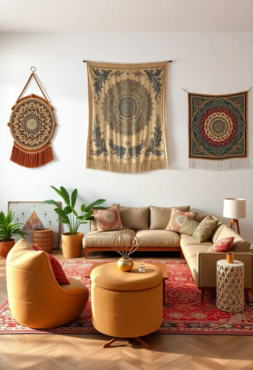 Mix and Match Geometric Prints with Earthy Tones