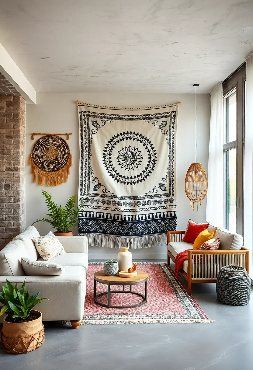 Opt for Minimalist Black and White Patterns with a Bohemian Twist