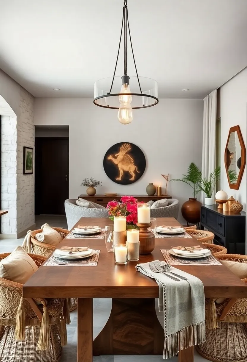 bring ​in subtle‍ scents with ‌natural soy candles or essential oil ​diffusers that complement‍ the boho ambiance