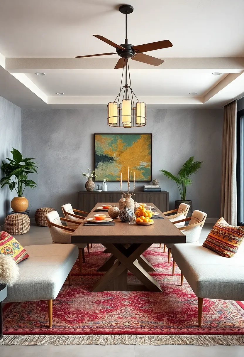 Incorporate ethnic-inspired motifs through artwork, pillows, or‍ tableware to‍ enhance boho authenticity