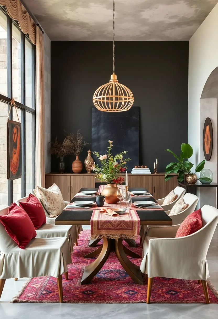 Incorporate accents in warm ⁤metallics⁢ like brass⁢ or copper for subtle boho glamour