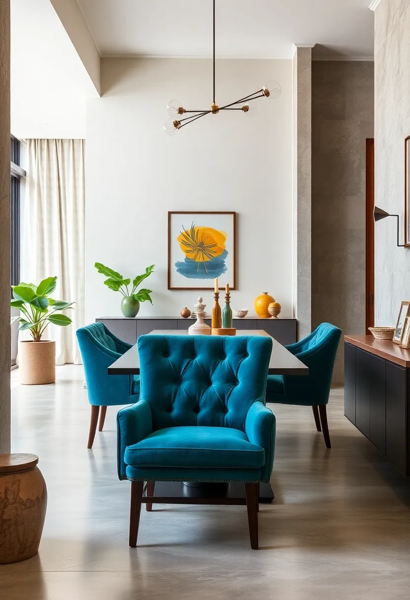 The Velvet Tufted Dining Chair: Plush velvet upholstery⁢ meets classic button tufting⁤ for a regal yet inviting seat