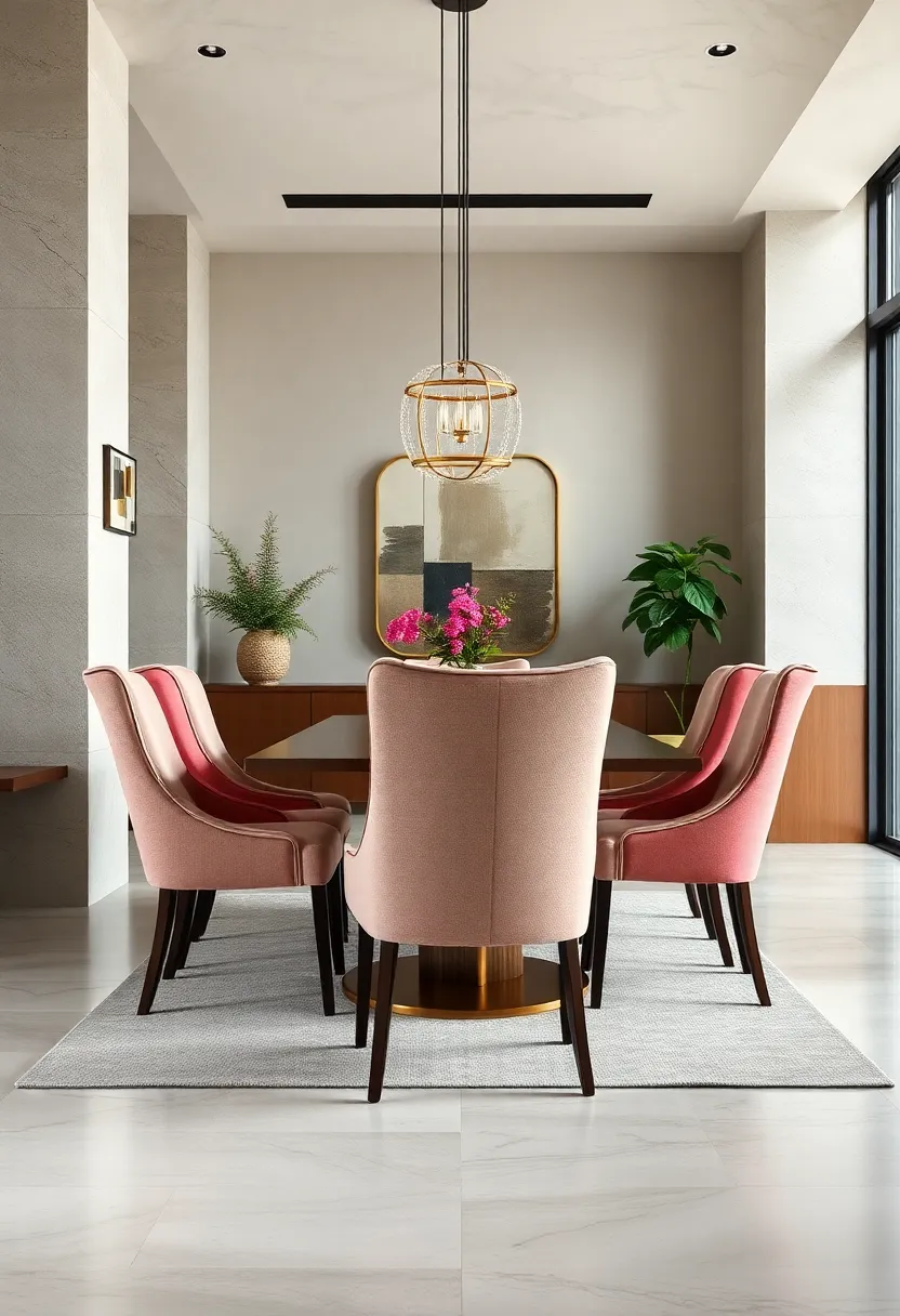 Wingback Upholstered ⁢Dining Chair: The high back and padded ‌arms ⁤provide a snug and refined dining experience