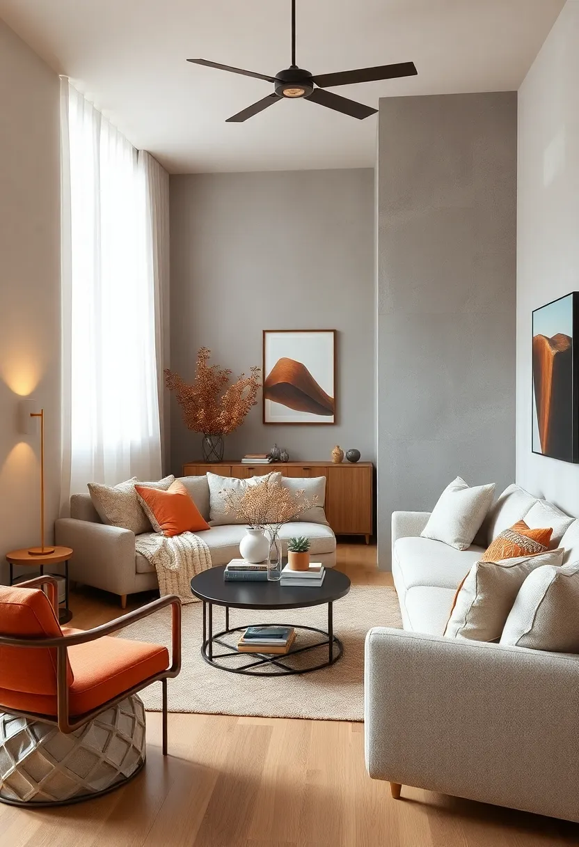 Embrace neutral color palettes with soft textures to create a calming, cohesive vibe