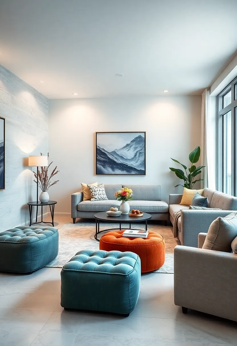 Keep clutter at bay with stylish storage ottomans that double as seating