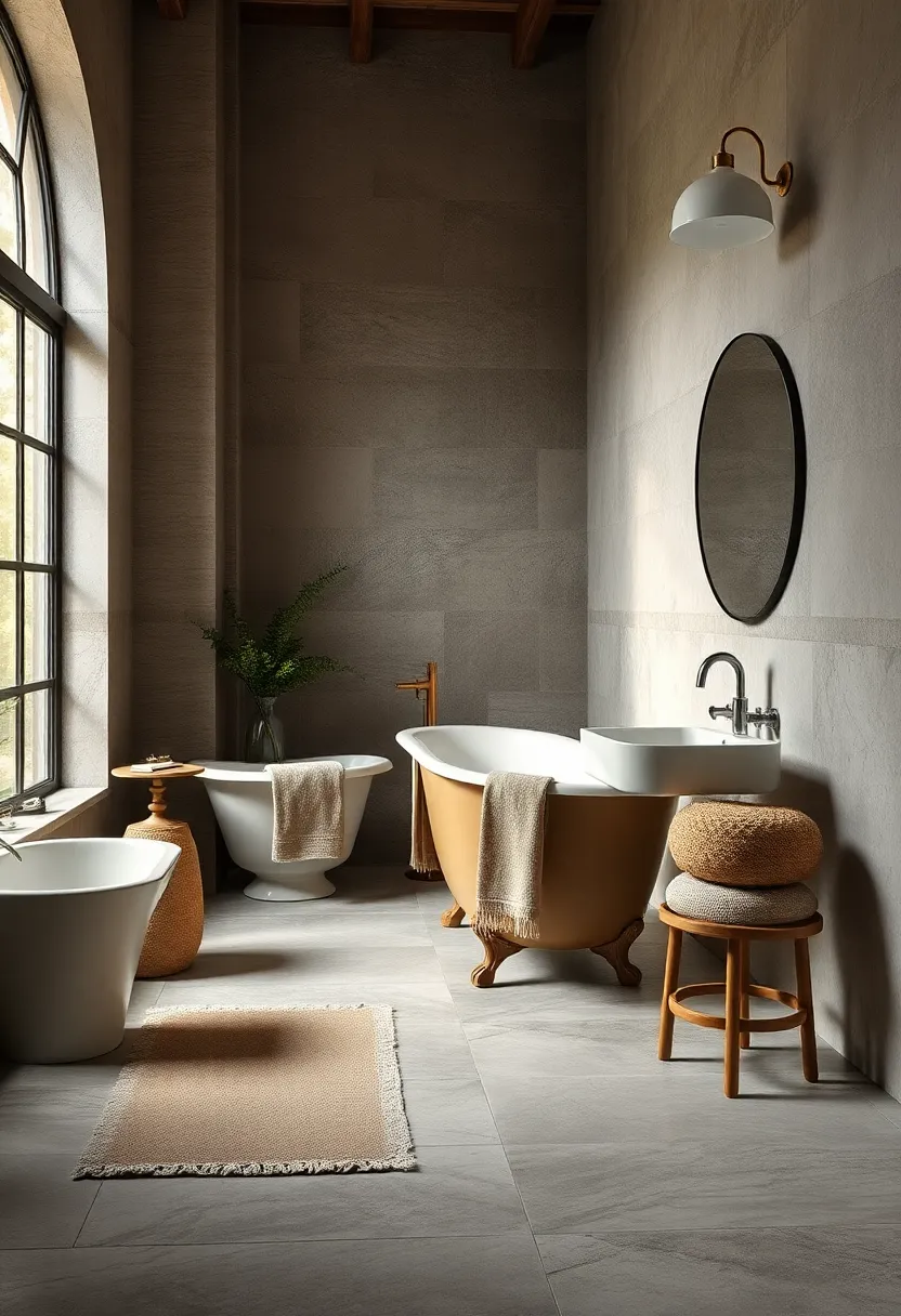 Egyptian Cotton Towels: select luxuriously soft, high-quality cotton towels in muted tones to enhance comfort and style