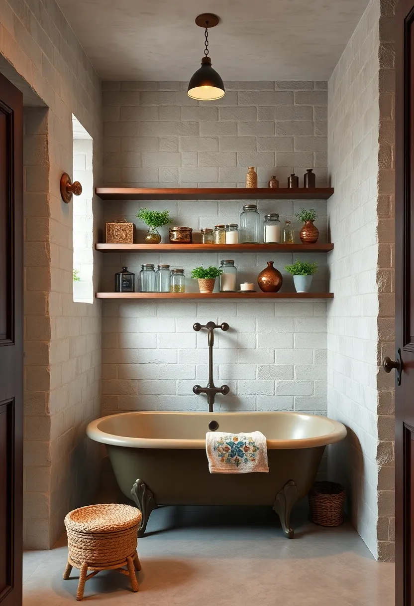 Glass Apothecary Jars: Display glass apothecary jars on open shelves for charming storage and classic visual appeal