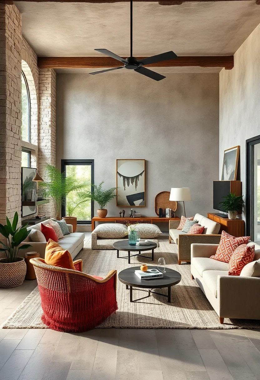 Mix natural fibers like linen,wool,and jute to create a tactile foundation that feels rich yet inviting