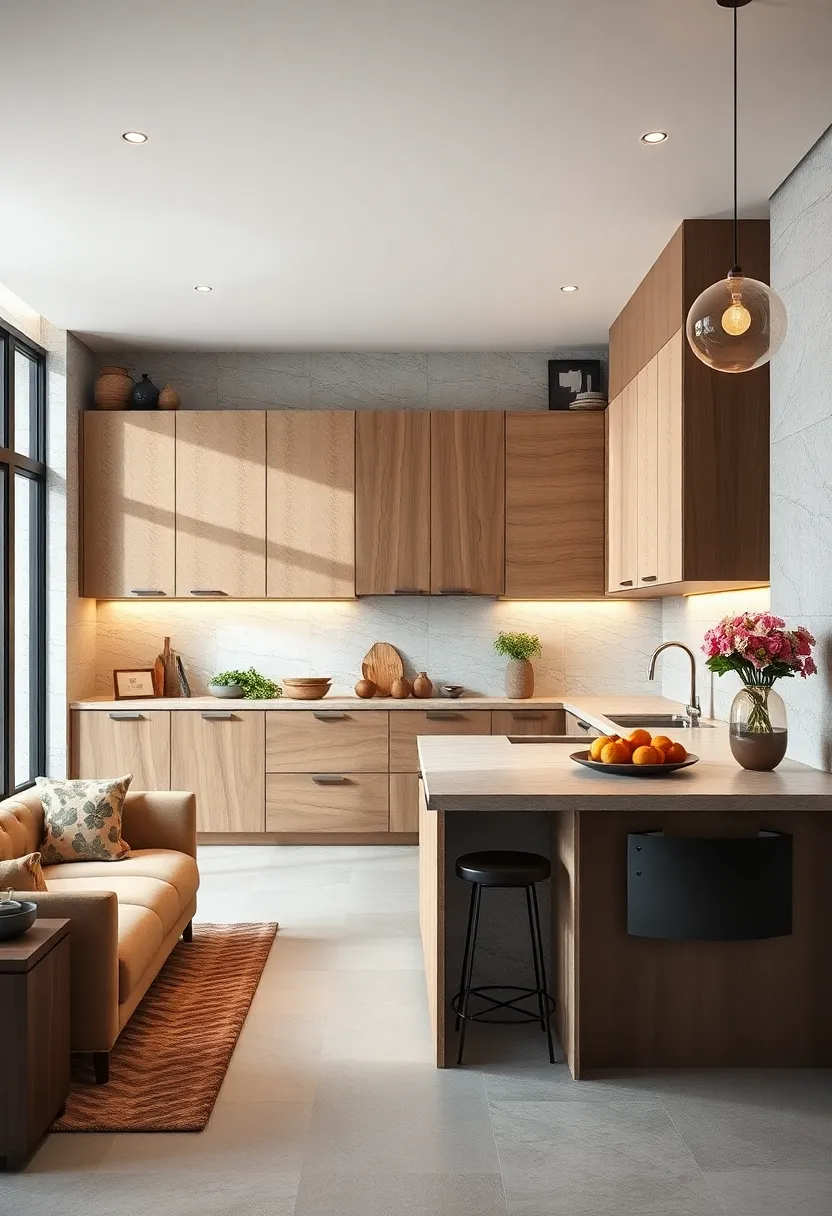 Textured Cabinet Fronts for Subtle Sophistication