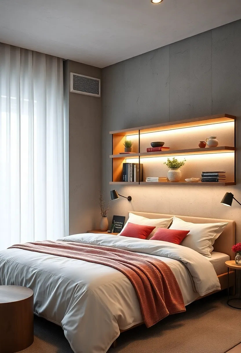 Incorporate open ‍shelving with integrated LED lighting​ to⁤ subtly⁣ highlight ⁢displays and enhance ambient lighting