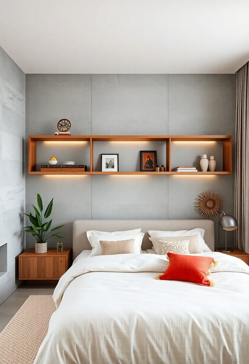 Opt for​ asymmetrical ⁣open‌ shelves to introduce subtle geometric interest without overwhelming the minimalist ‍vibe