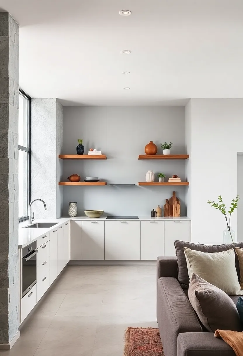 Embrace Minimalism with Sleek Floating Shelves for a Clean, Modern Look