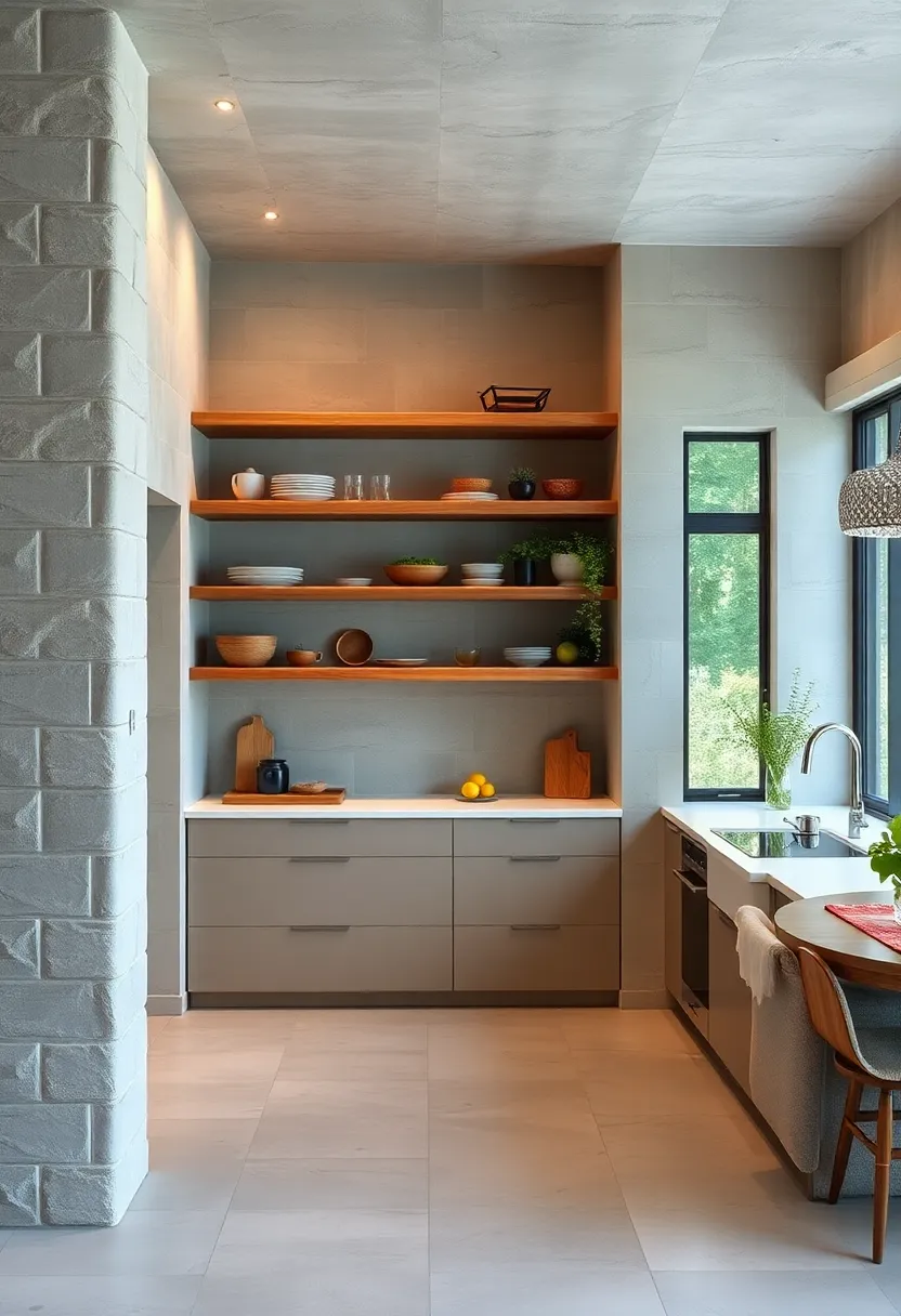 Use Reclaimed Wood Shelves to Add Warmth and Rustic Character to your Kitchen