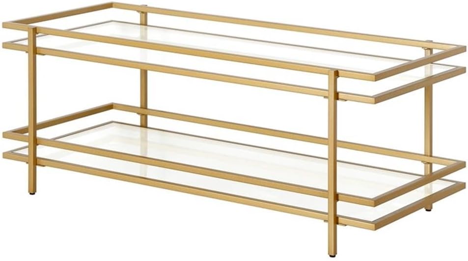 Why We⁢ Love the Robillard Brass Coffee Table's Sleek Design