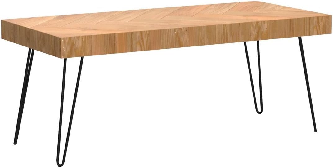 why We Love Our Modern Rustic Wood & Metal​ Coffee Table