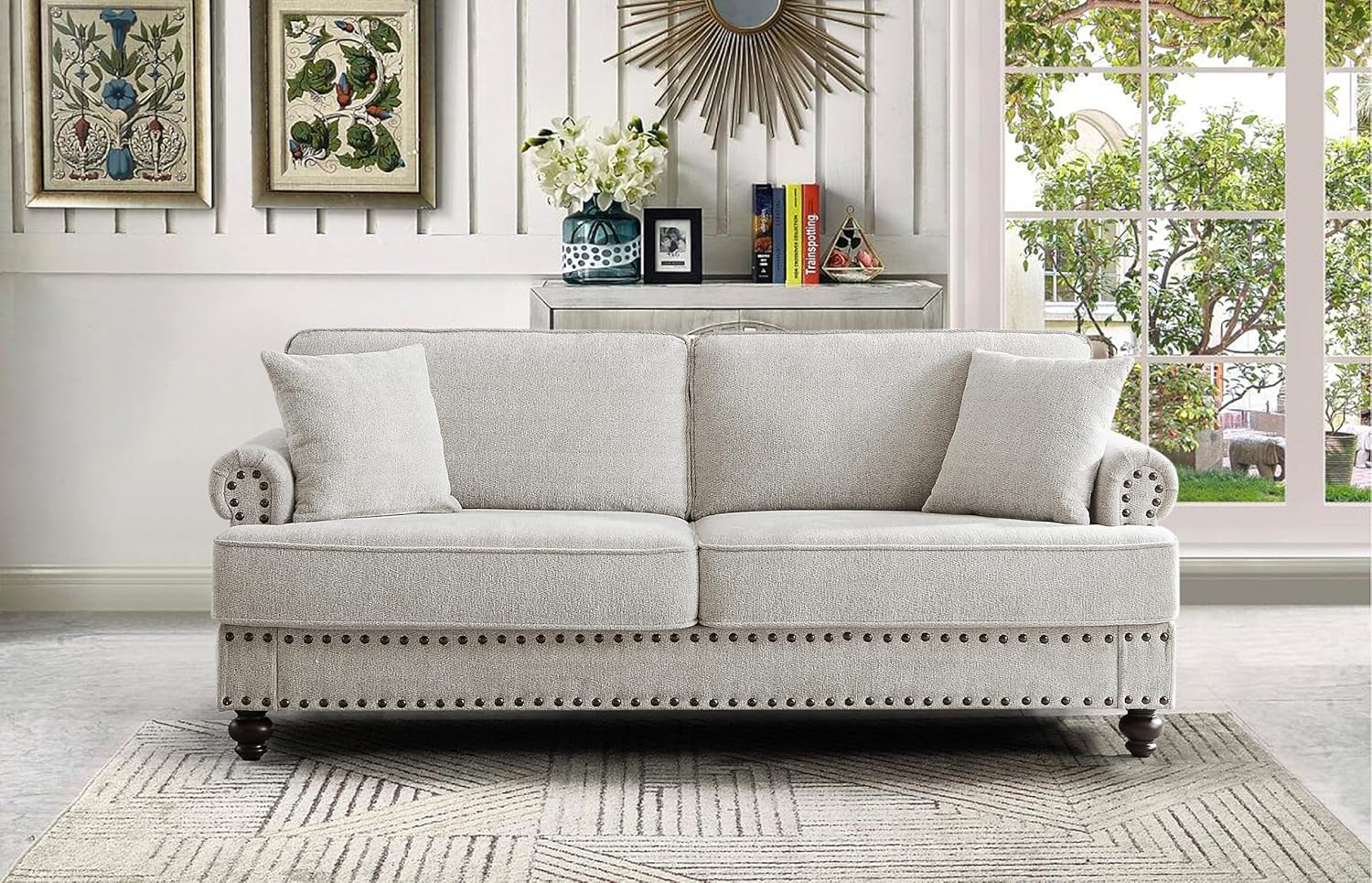 our Honest Take on FANYE's Classic Chenille Sofa Set for Six