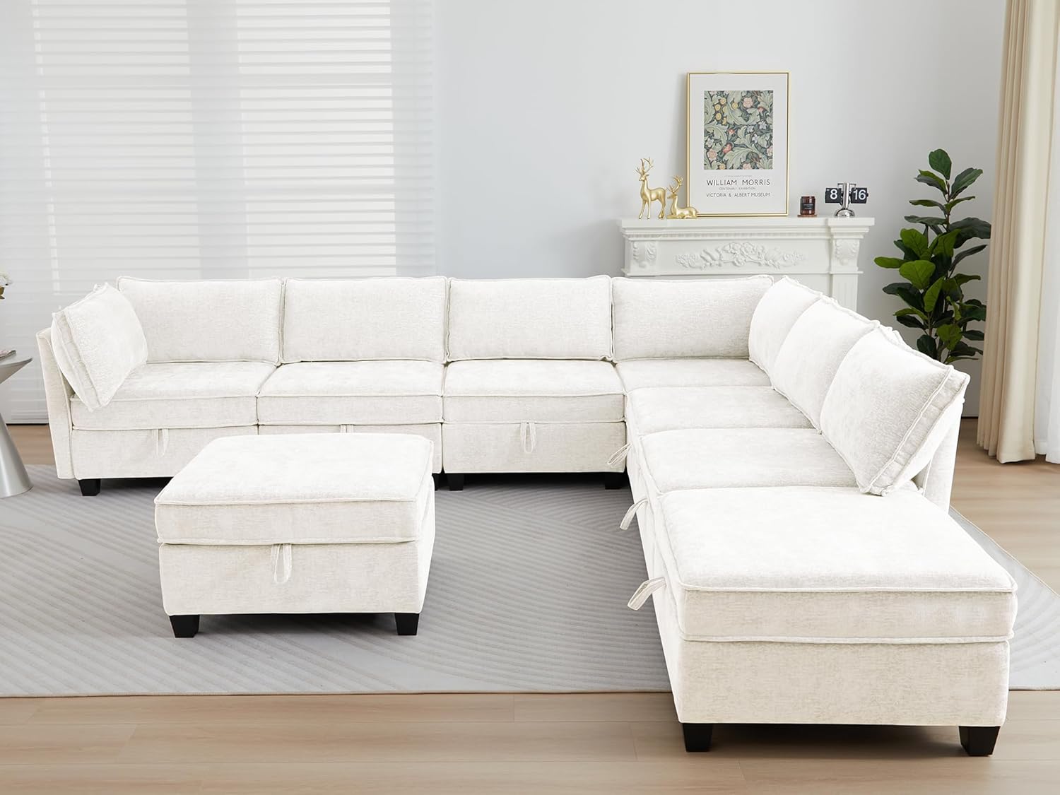 Our Review: The Oversize Modular Sofa's Comfort and Clever Storage