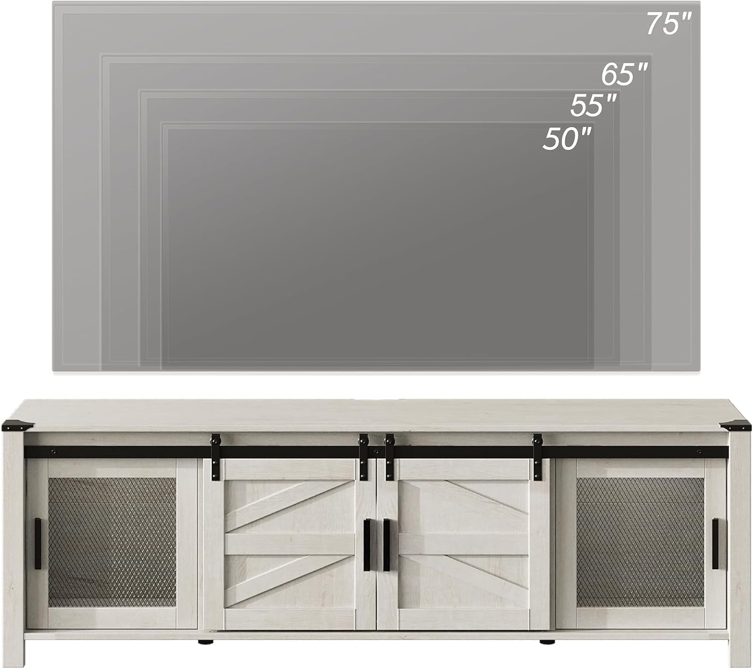 Our‌ Take on the WAMPAT Farmhouse TV Stand Set: Stylish & Functional