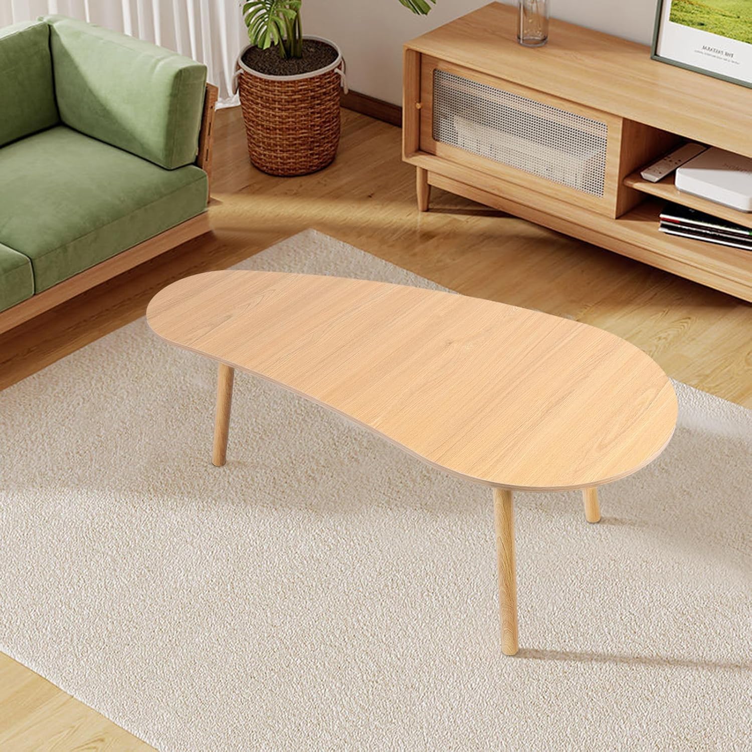 Our Take on the Mid-Century Mango-Shaped Coffee Table's Charm