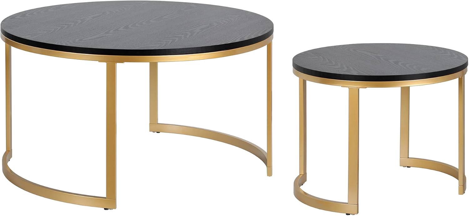 How We Styled the Henn&Hart Nested Coffee Tables for Our Space