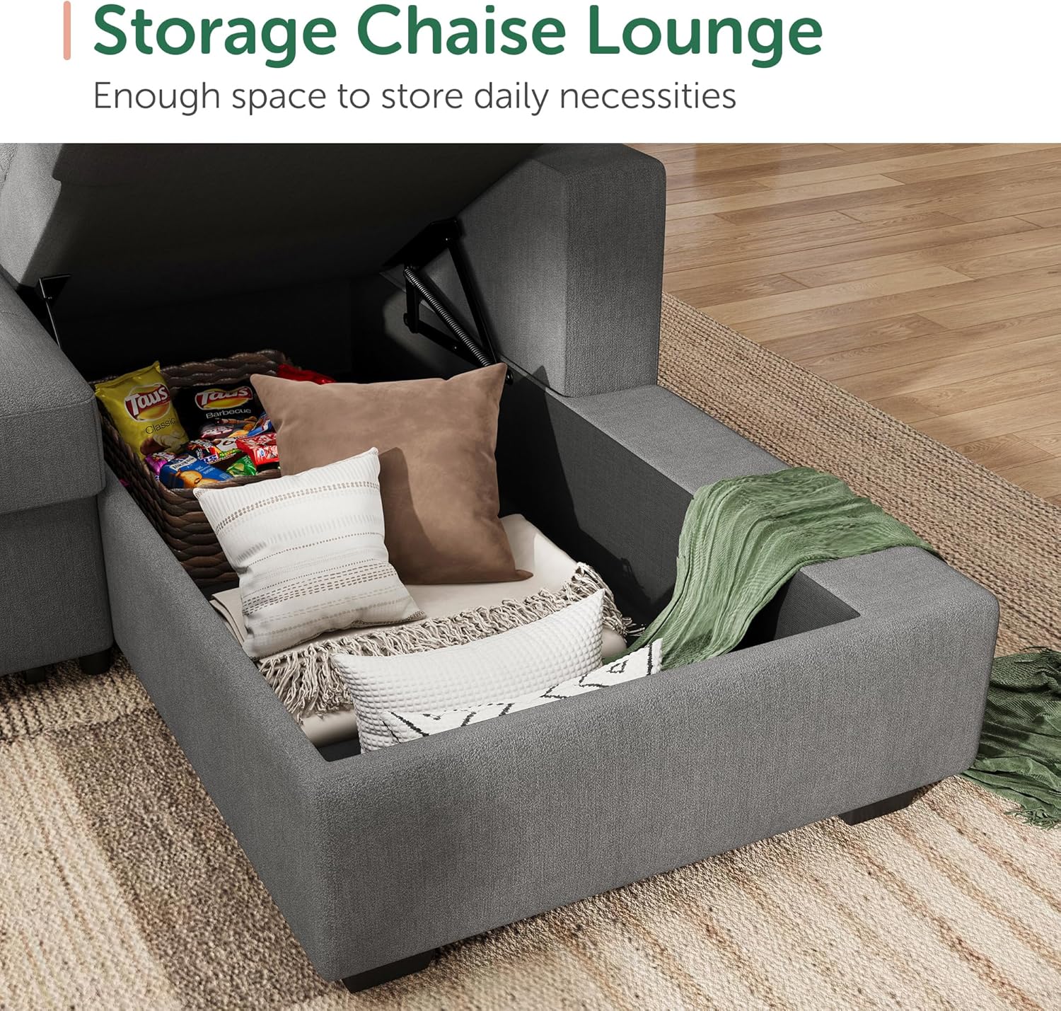 Why⁣ We ‍Love the HONBAY Sleeper Sofa's Style and Storage