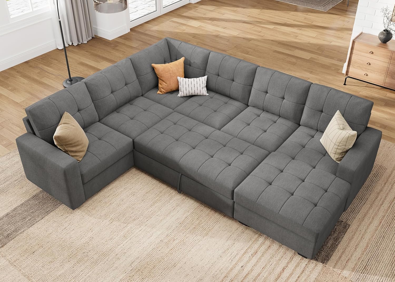 Why⁤ We love the HONBAY Sleeper Sofa's Style and Storage