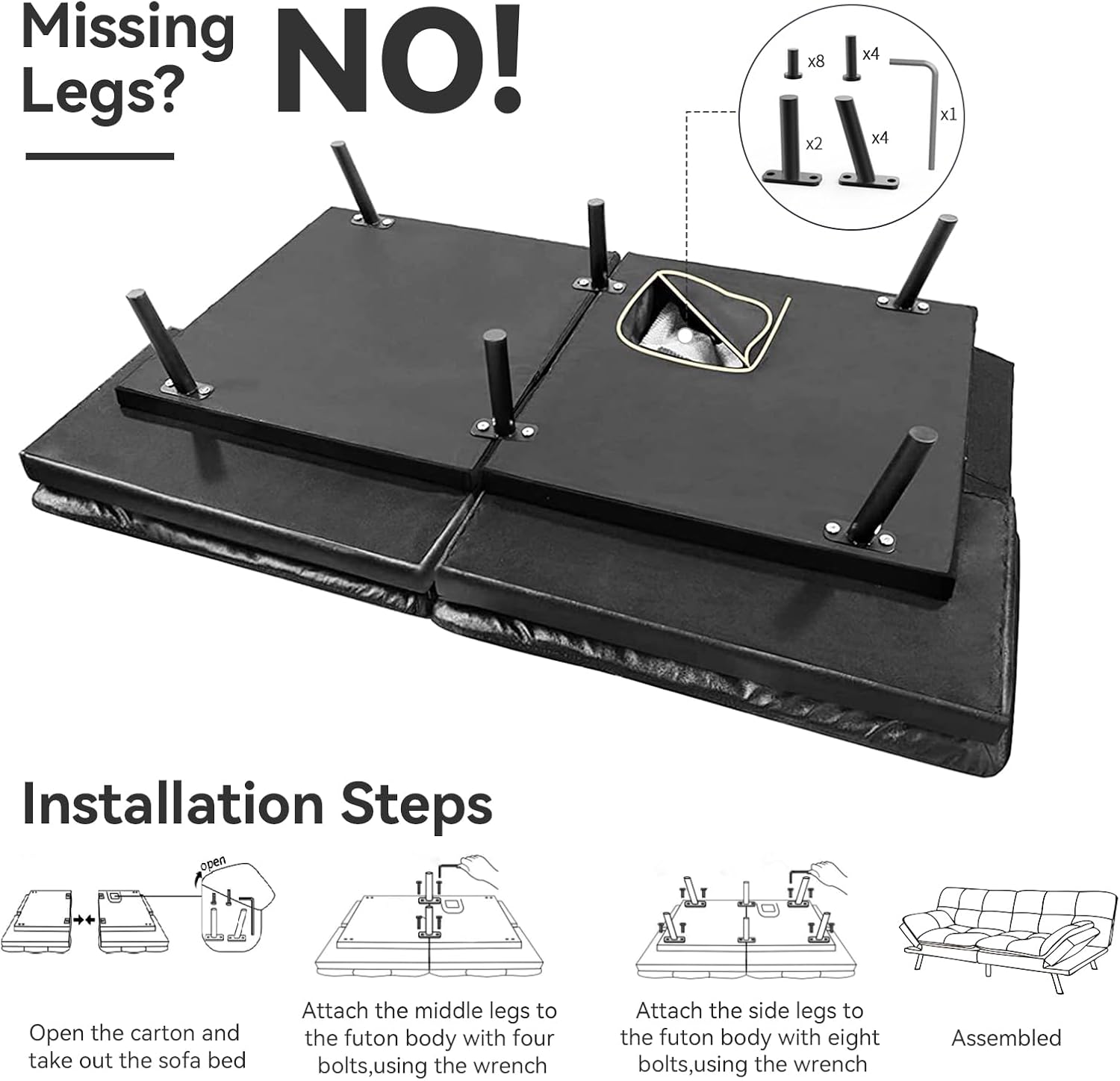 Our Take on the Convertible ​Futon Sofa Bed: Stylish, Comfy & Compact