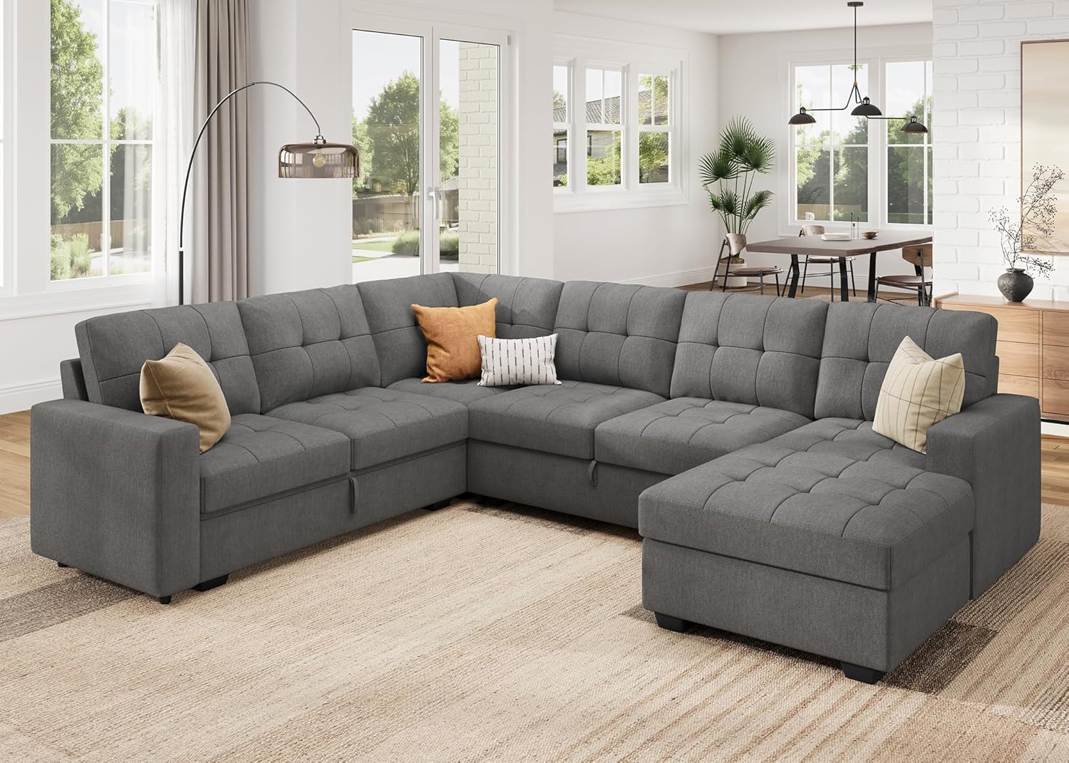 Why We Love ‍the HONBAY Sleeper Sofa's Style and ⁢Storage