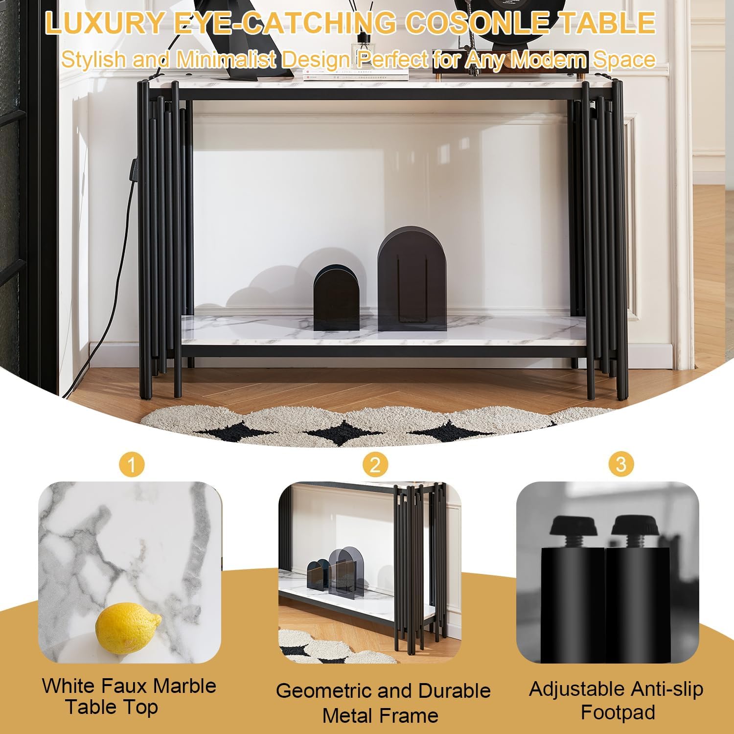 Our ​Take on the Modern Marble Console Table:⁢ Stylish & Practical