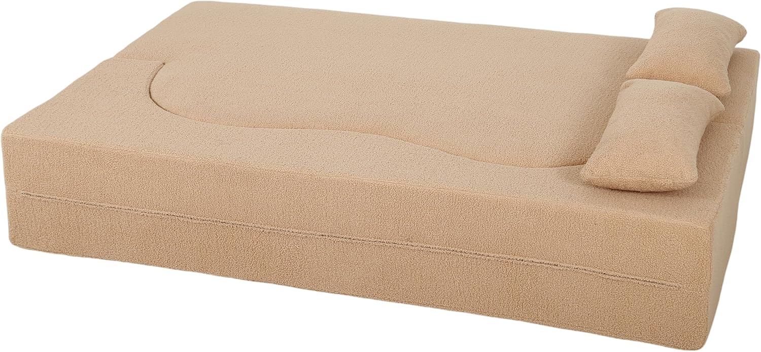 Our Take on Polibi's Space-Saving 2-in-1 Teddy Sofa bed