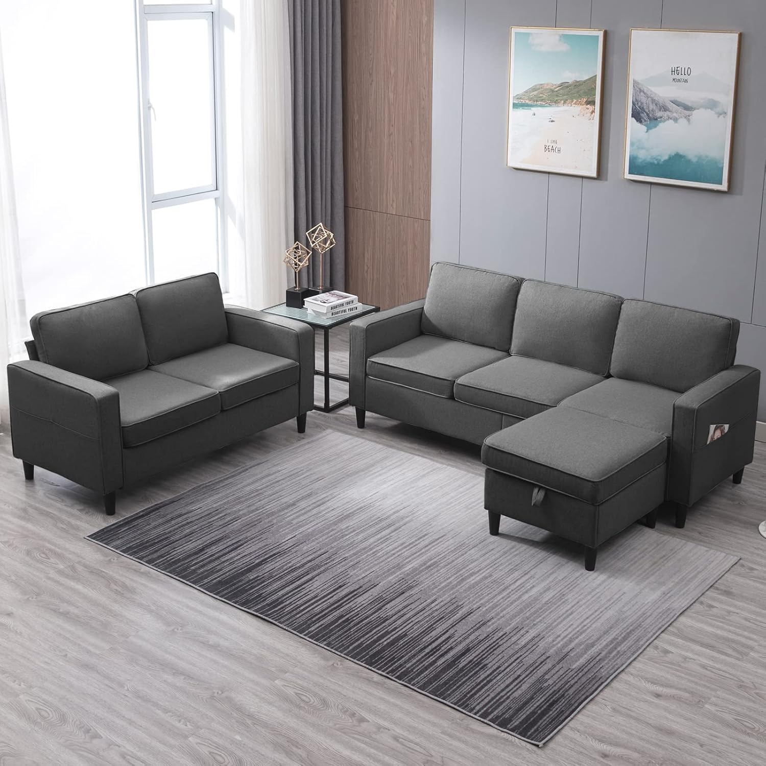 Our Honest Take ⁣on ⁢ZAFLY's Stylish 3-Piece Sectional Sofa Set