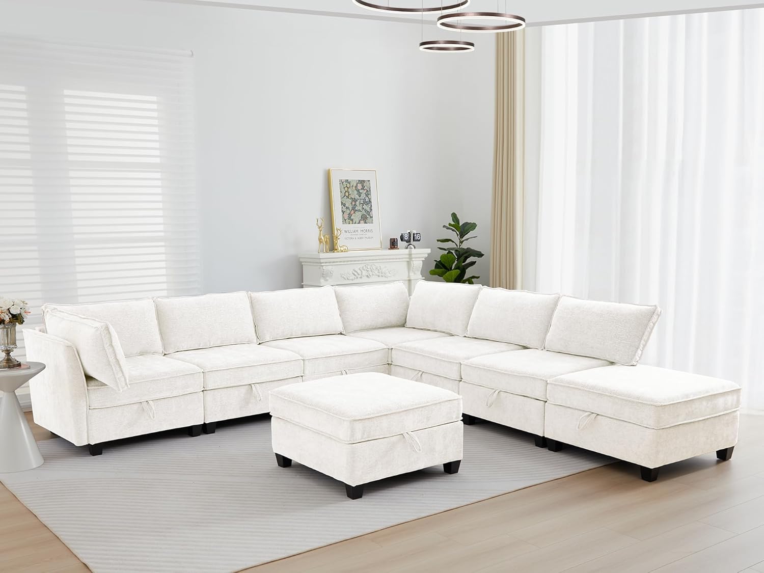 Our Review: The Oversize Modular Sofa's Comfort and Clever Storage