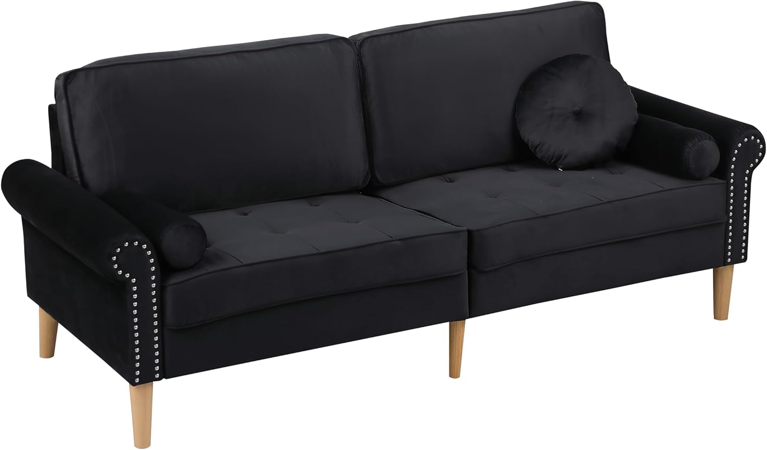 Our Honest take: The Velvet 3-Seater Sofa That Blends Comfort & Style