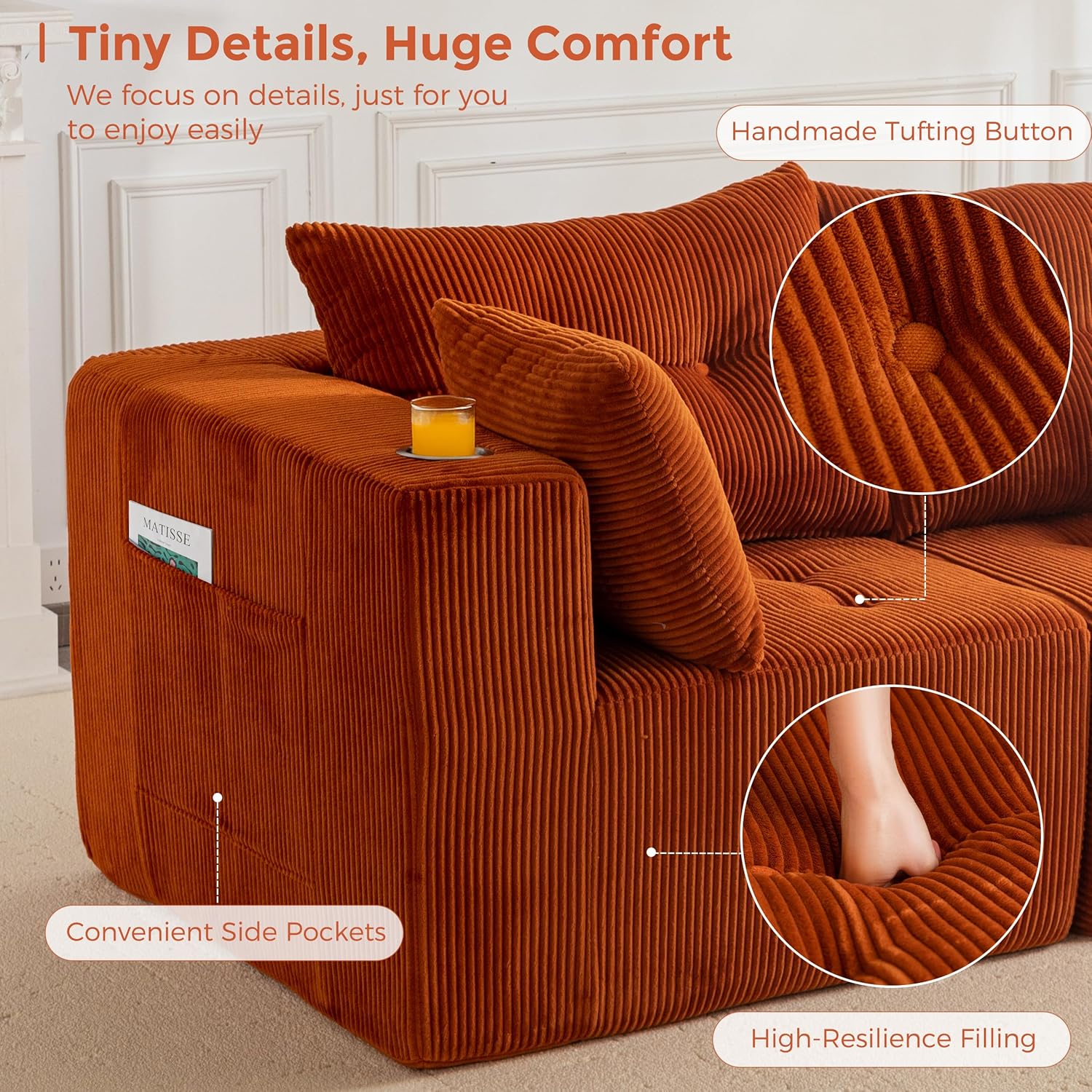 Our Take on the MAXYOYO Cloud Couch: Cozy, Versatile & ‍Assembly-Free