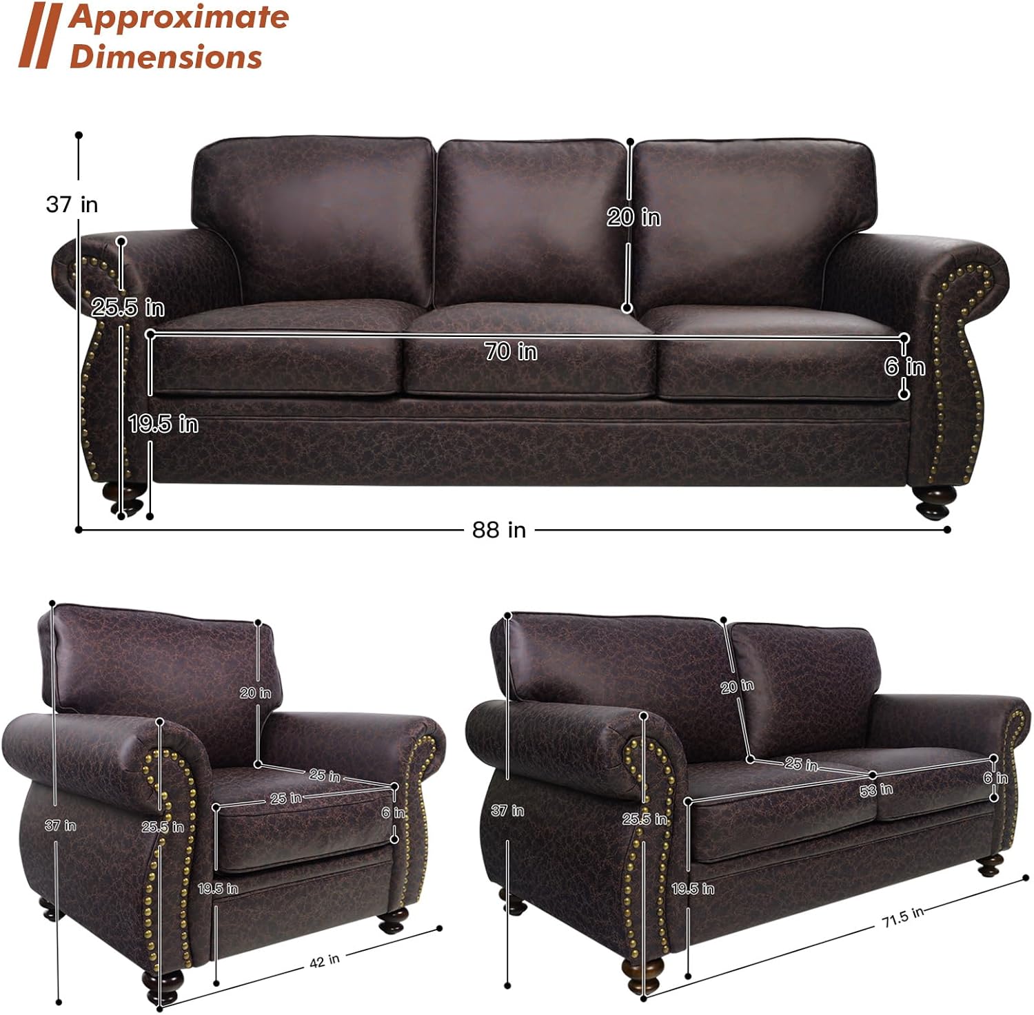 Why We Love the 88'' Rivet Mid-Century Couch for Our Home