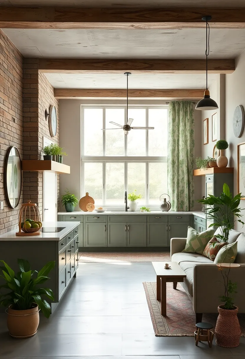 Add Greenery-Inspired Patterns to Curtains and Upholstery for a Fresh Touch