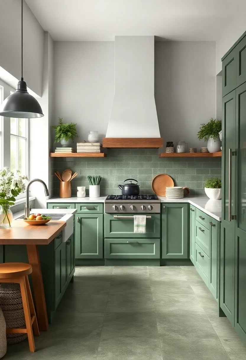 Select Matte Green Ceramic Tiles for a Subtle Yet Stylish Floor Upgrade